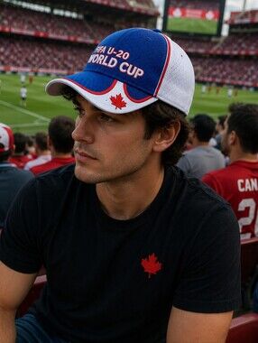 FIFA U-20 World Cup Blue Team Baseball Cap 2007